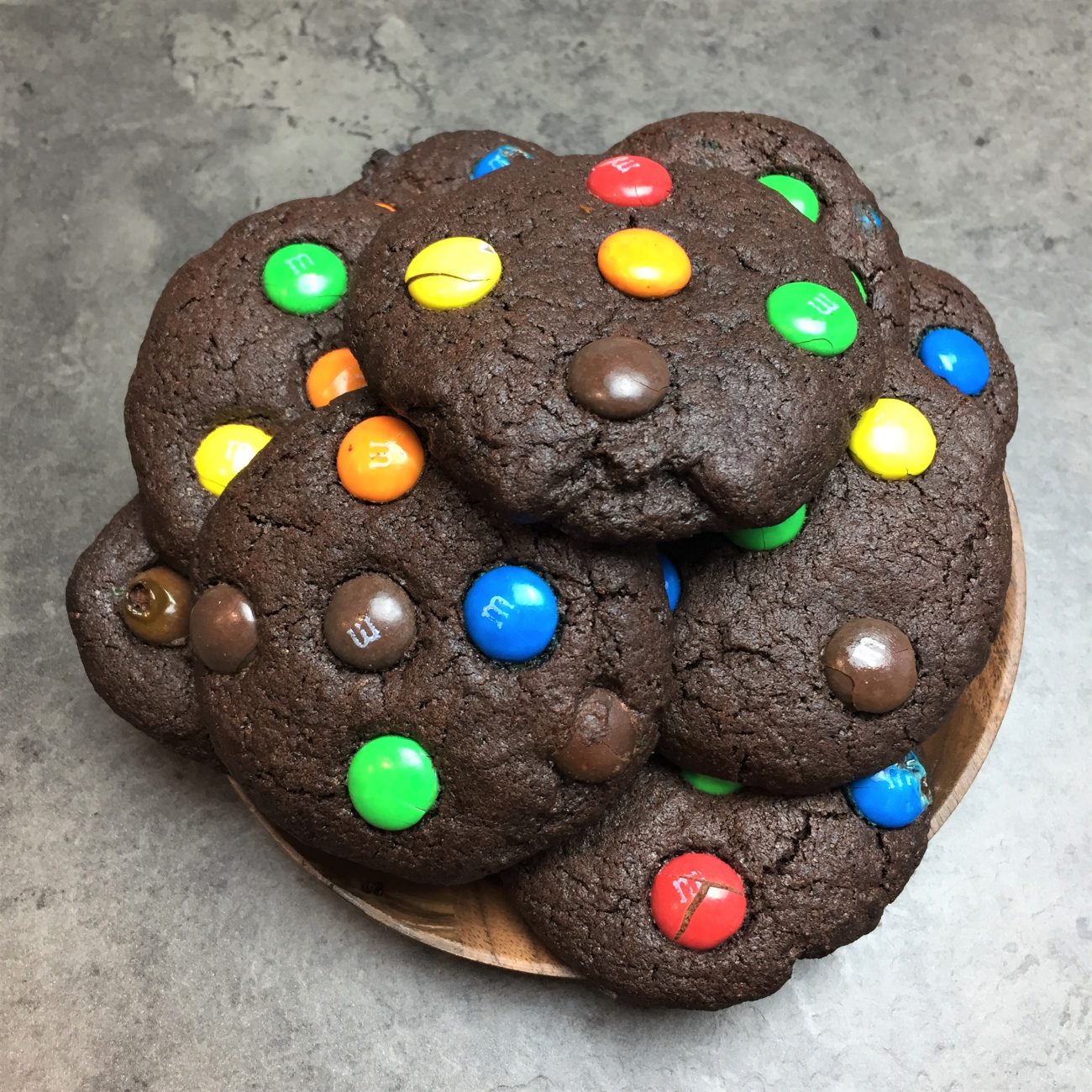 Cookies au M&M’s