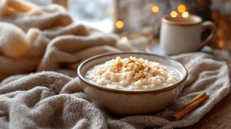 Riz au lait des veillées givrées